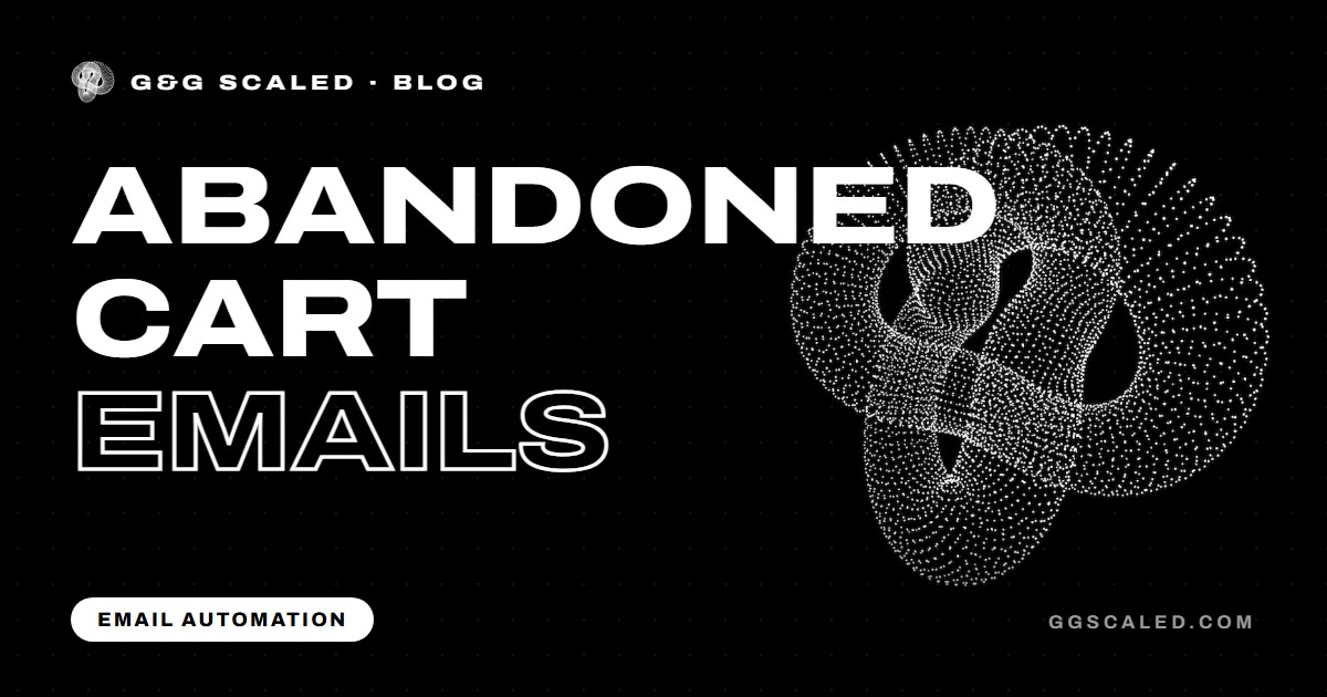 Cover image: Abandoned Cart Emails for Shopify: What to Send and When