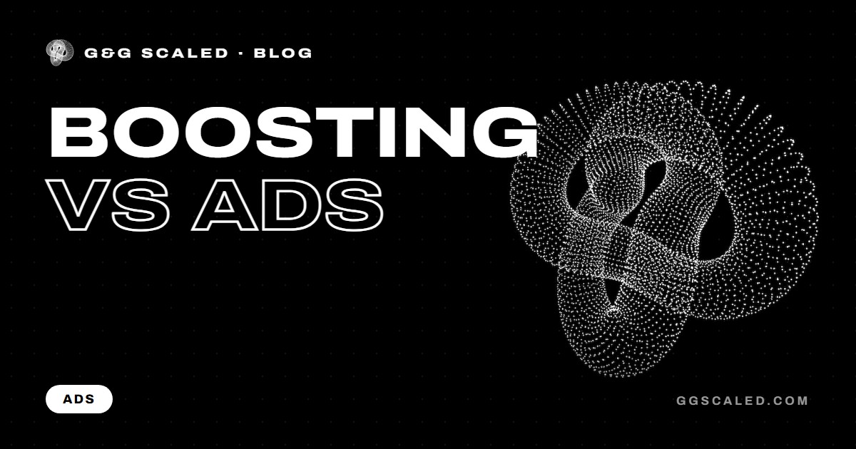 Cover image: Boosting a Post vs Running Proper Ads: What's the Difference?