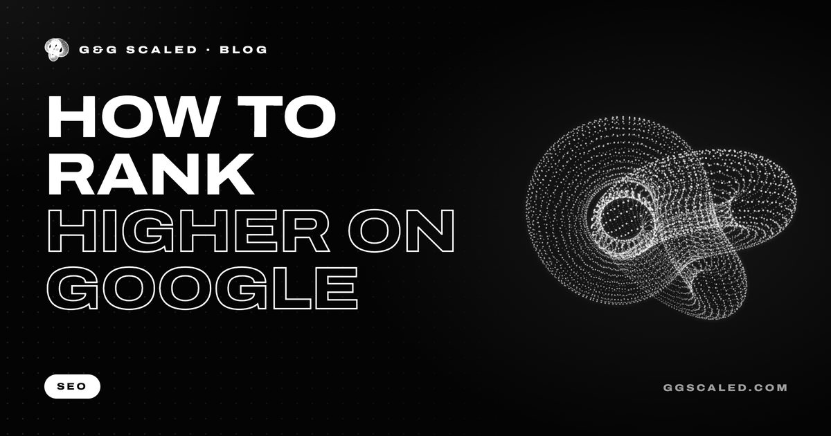 Cover image: How to Rank Higher on Google: SEO Tips for Small Businesses