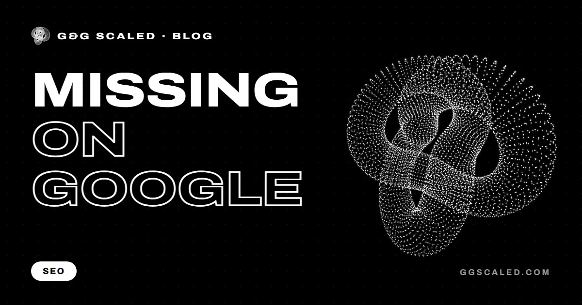 Cover image: Website Not Showing on Google? 8 Things to Check